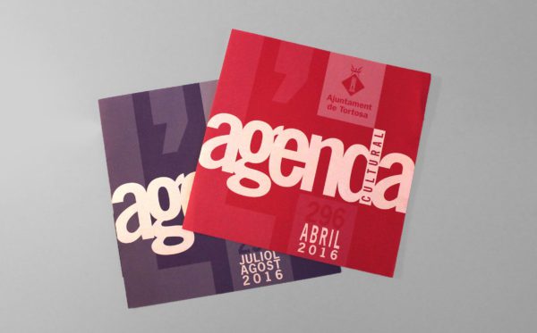 Tríptics agenda cultural